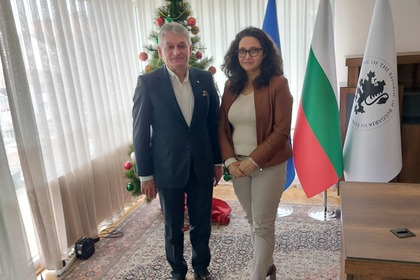 Среща с председателя на Управителния съвет на Търговско-промишлената палата на гр. Текирдаг
